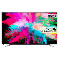 Hisense 65M5500 LED HDR 4K Ultra HD Smart TV, 65 With Freeview HD & Anyview Cast, Silver